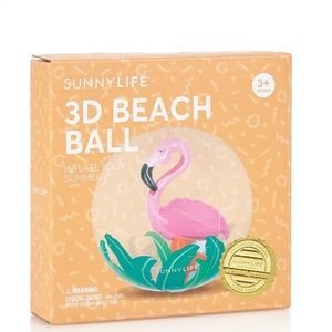 Sunny Life Flamingo beach ball